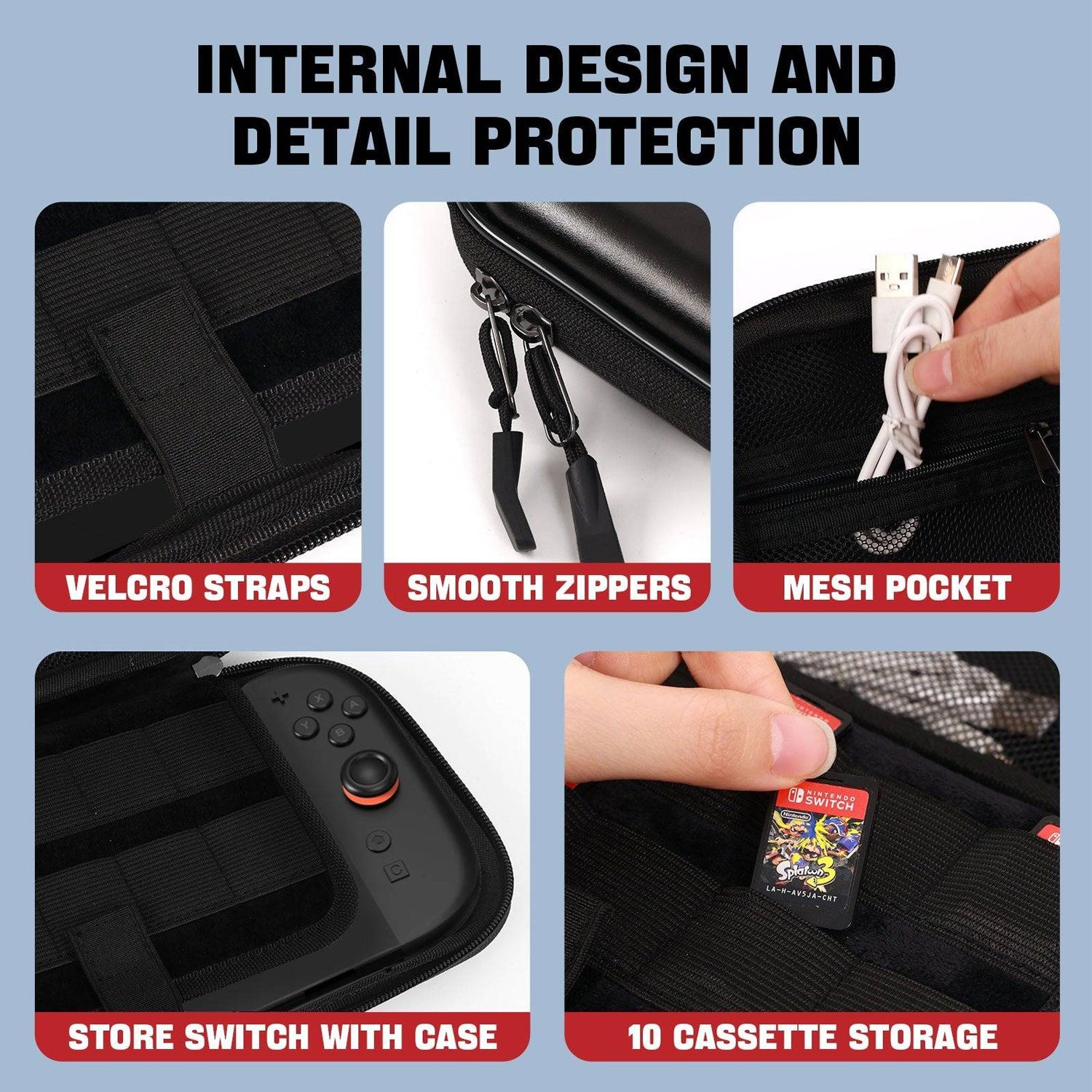 IINE PC Storage Bag for Nintendo Switch 2