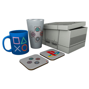 PlayStation Gift Set Glass + Mug + 2 Coasters Classic
