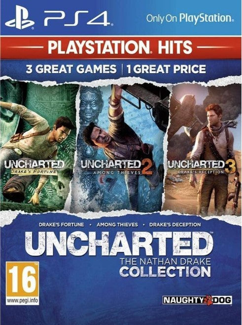 PS4 Uncharted: The Nathan Drake Collection  (Playstation Hits)
