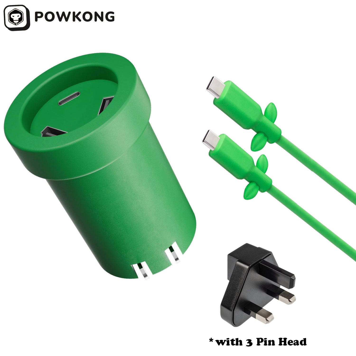 POWKONG Pipe Dock 60W Charge Dock Kit