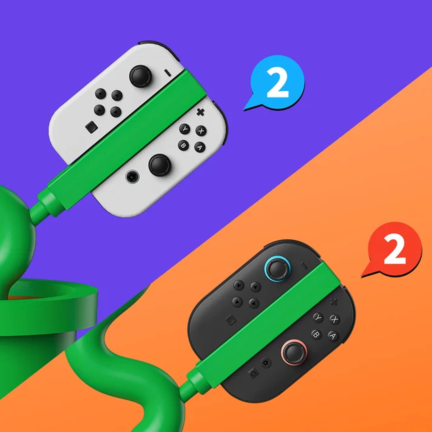 POWKONG Plantdock 2 Pro Multifunctional Docking & Joy-Con Charger for Nintendo Switch / Nintendo Switch 2