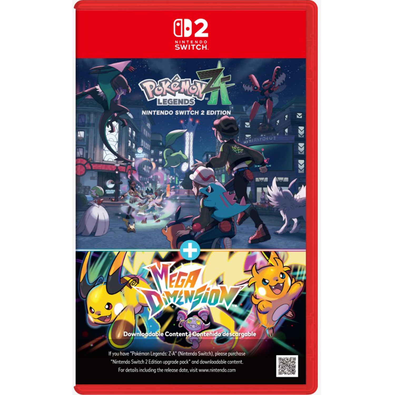 Nintendo Switch 2 Pokemon Legends: Z-A Nintendo Switch 2 Edition + Mega Dimension