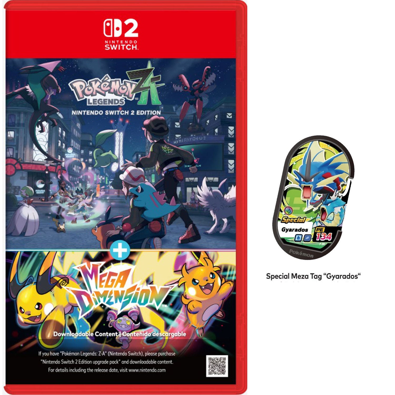 Nintendo Switch 2 Pokemon Legends: Z-A Nintendo Switch 2 Edition + Mega Dimension