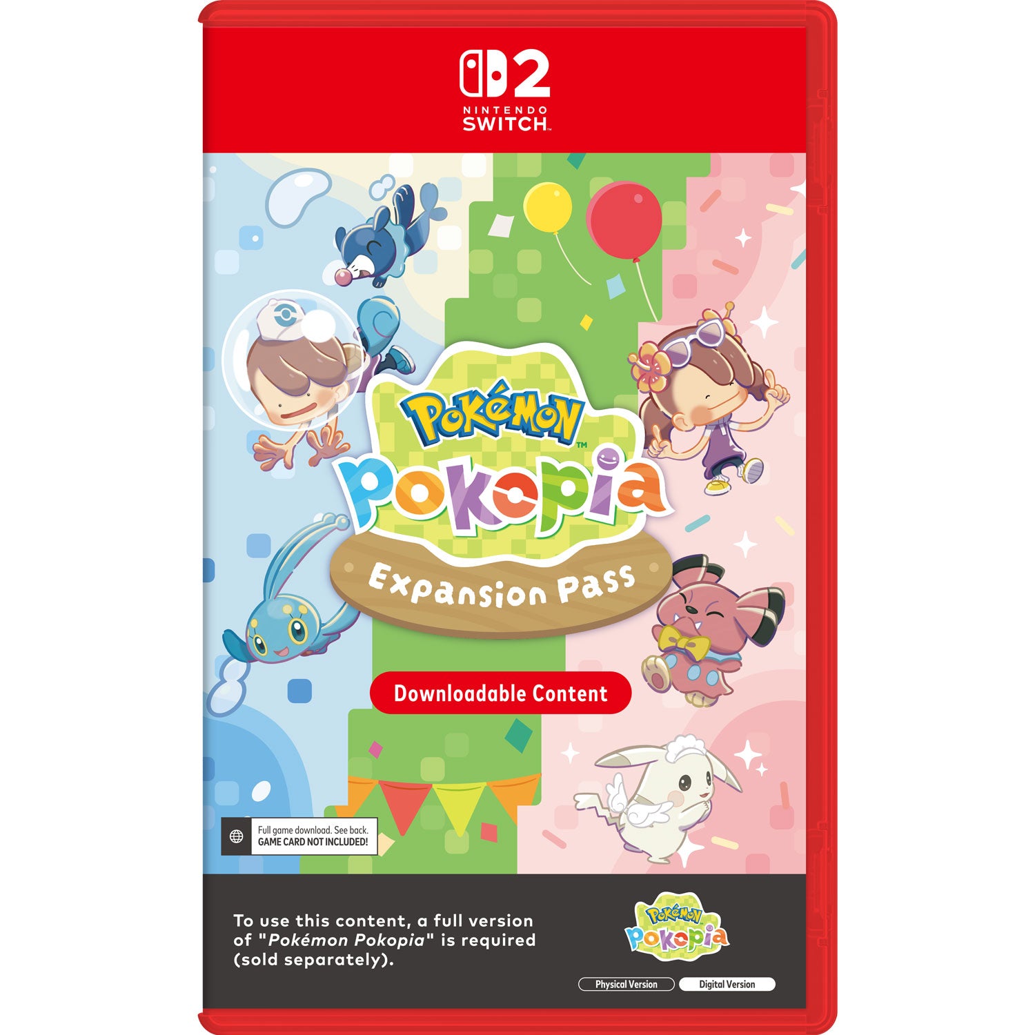 Nintendo Switch 2 Pokemon Pokopia Expassion Pass [Code in Box]