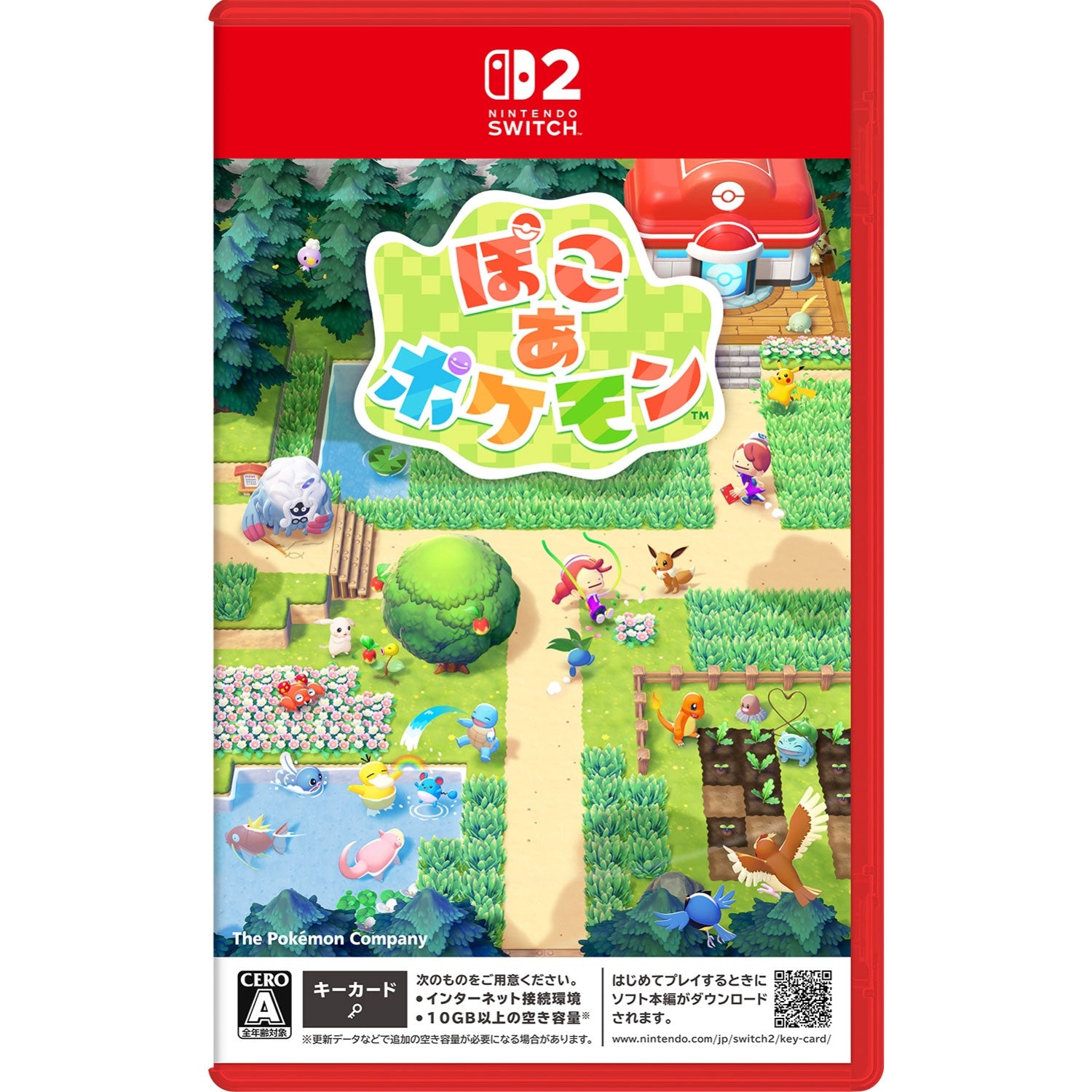 Nintendo Switch 2 Pokemon Pokopia (Japanese Cover Support English)