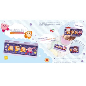 HORI Pop & Go Game Case 6 for Nintendo Switch 2 [Kirby & Waddle Dee]