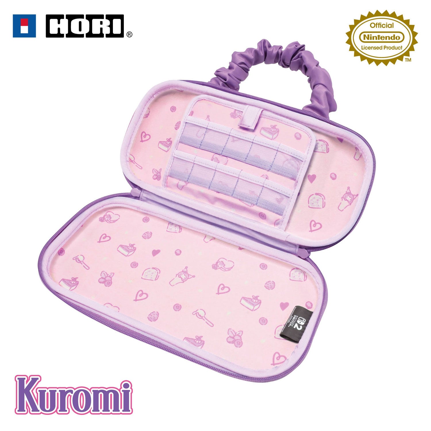HORI 3D Hybrid Hard Pouch for Nintendo Switch 2 [Kuromi]