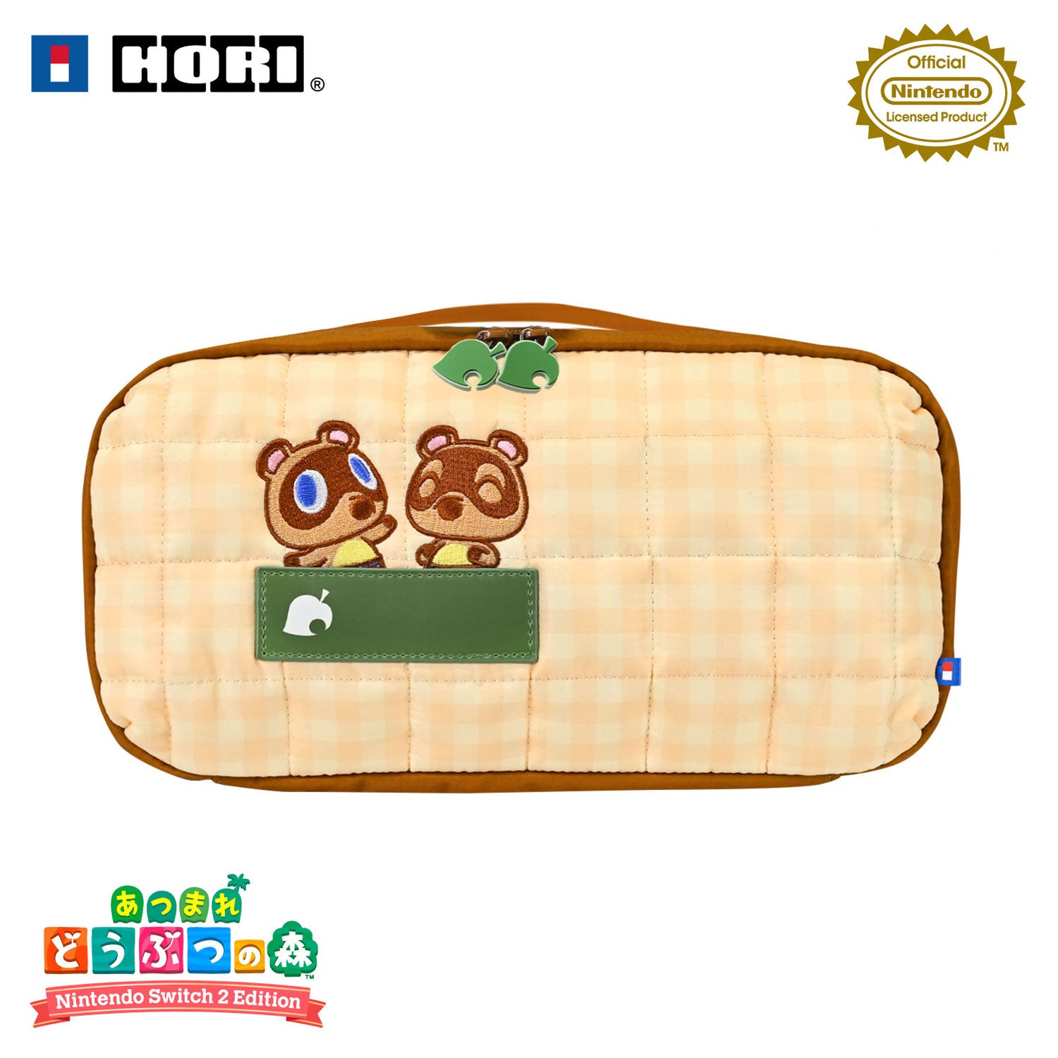 HORI Puff Pouch for Nintendo Switch 2 [Animal Crossing DIY Life]