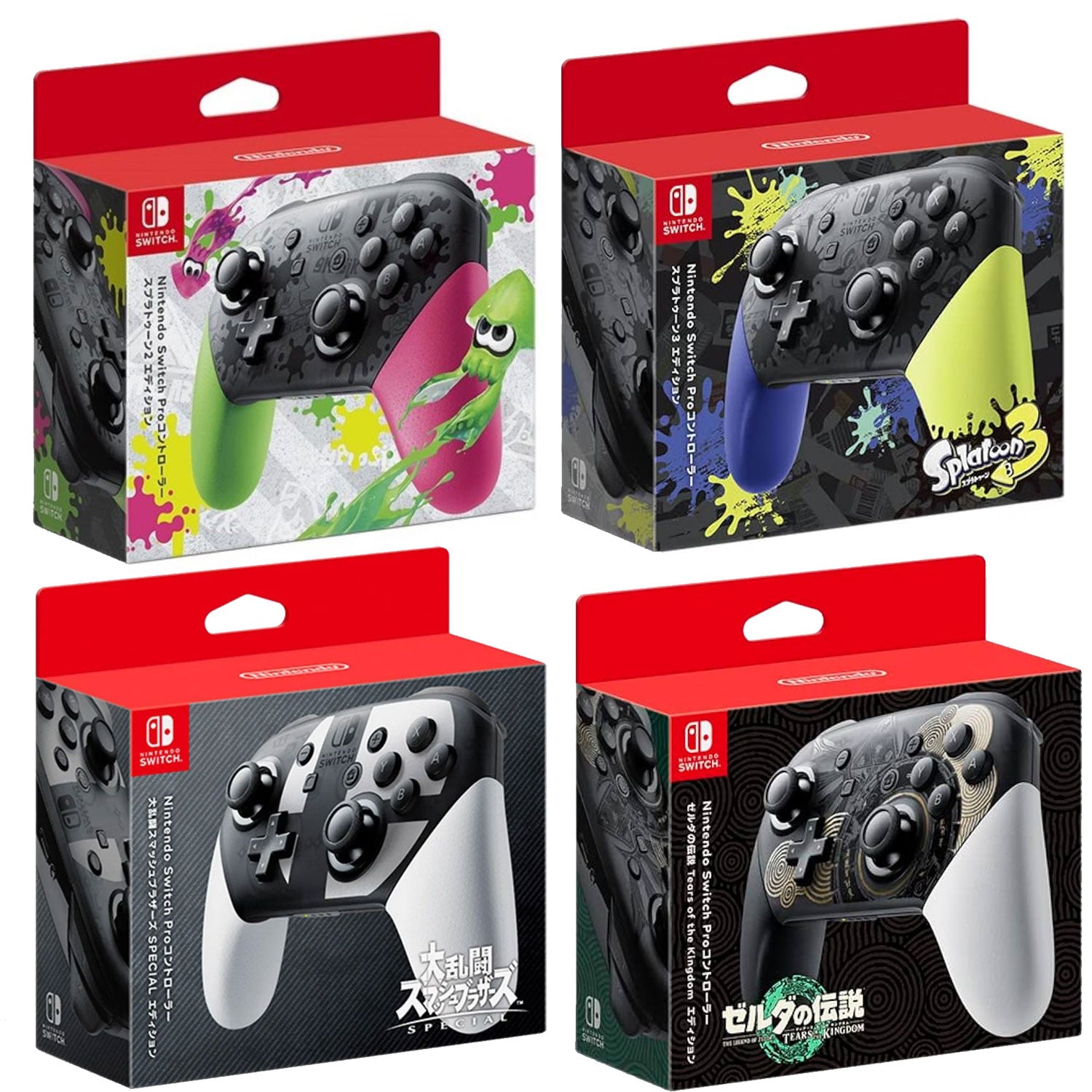 Nintendo Switch Official Pro Controller (Japan Imported)