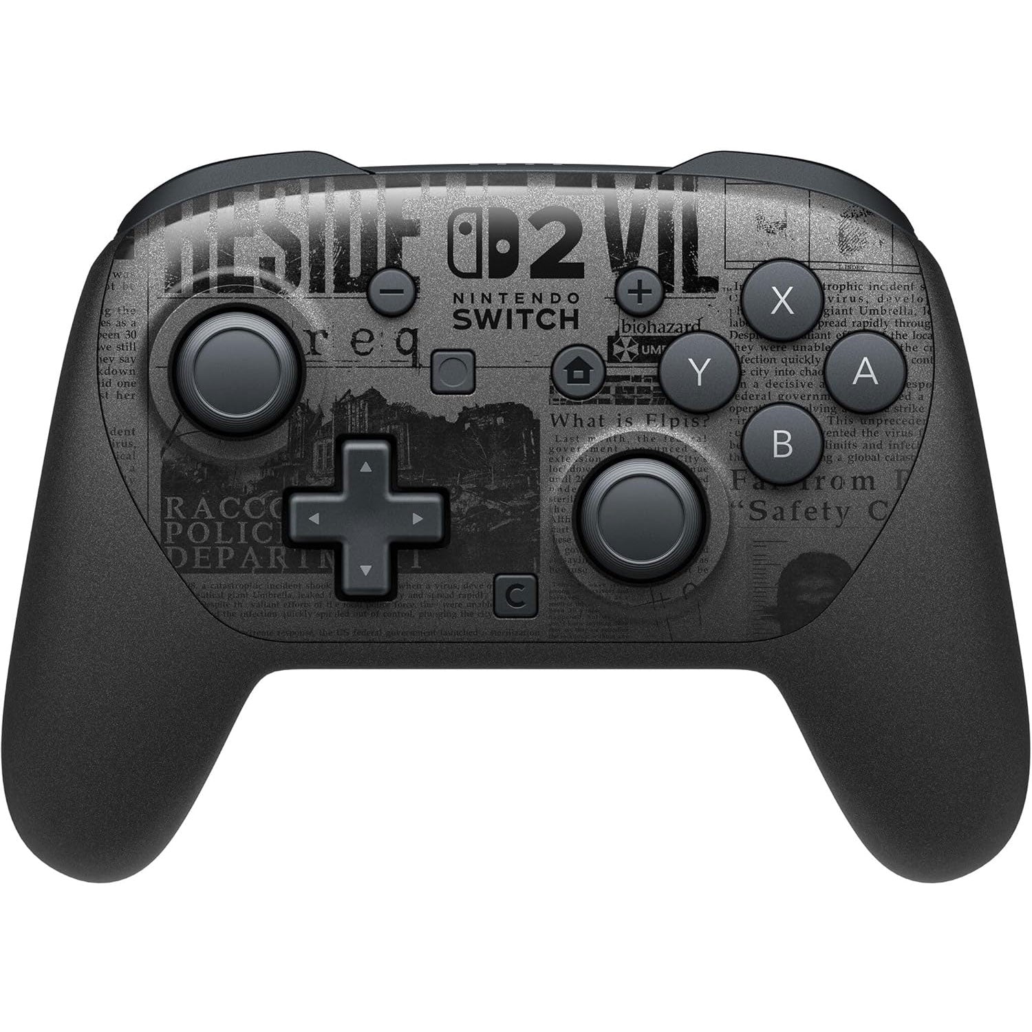 Nintendo Switch 2 Pro Controller [Resident Evil Requiem Edition] + 1 Year Warranty by Nintendo Distributor Singapore