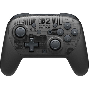 Nintendo Switch 2 Pro Controller [Resident Evil Requiem Edition] + 1 Year Warranty by Nintendo Distributor Singapore