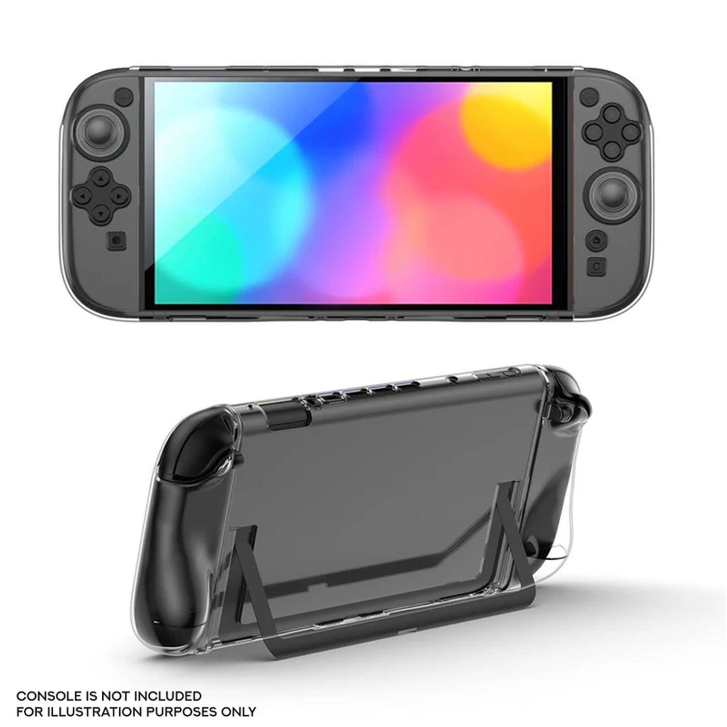 IINE PC Transparent Protective Case Set for Nintendo Switch 2