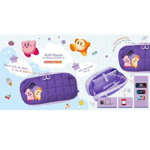 HORI Puff Pouch for Nintendo Switch 2 [Kirby & Waddle Dee]