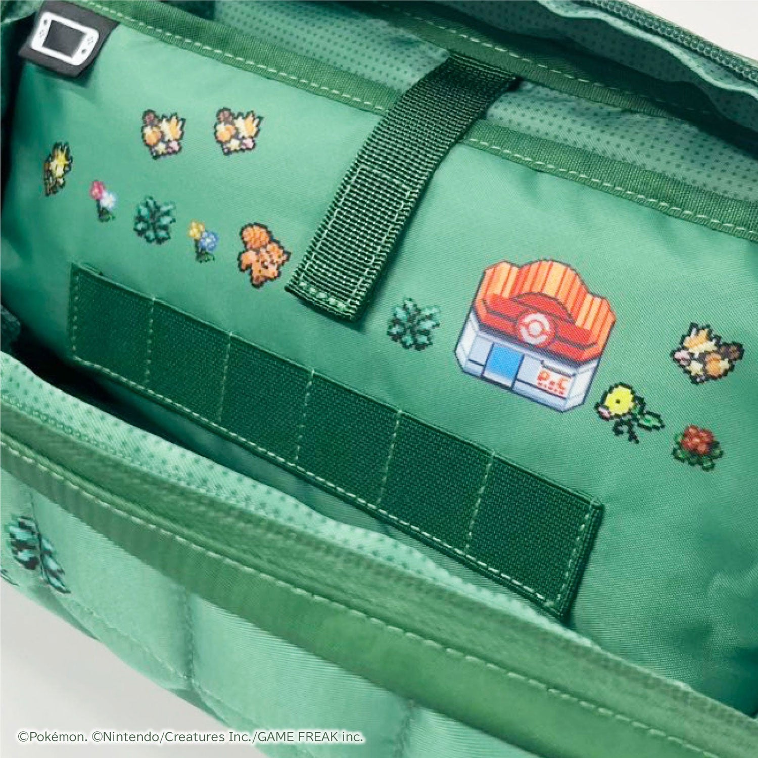 HORI Puff Pouch for Nintendo Switch 2 [Pokemon Pixel Green]