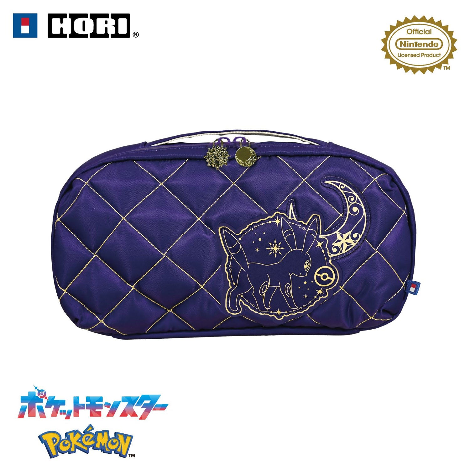 HORI Puff Pouch for Nintendo Switch 2 [Umbreon & Espeon Starlight Night]