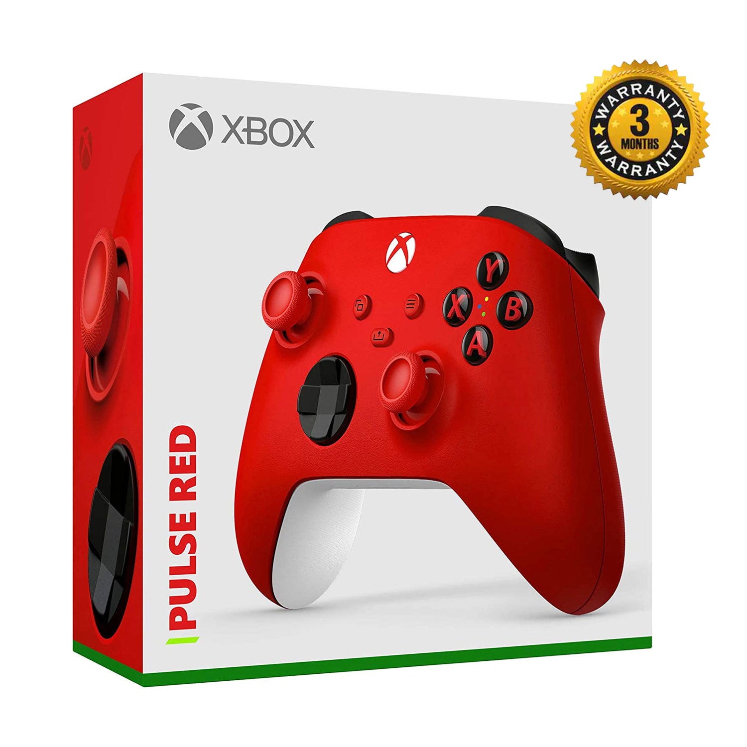 XBox Series Official Wireless Controller - Pulse Red + 3 Months Local Warranty