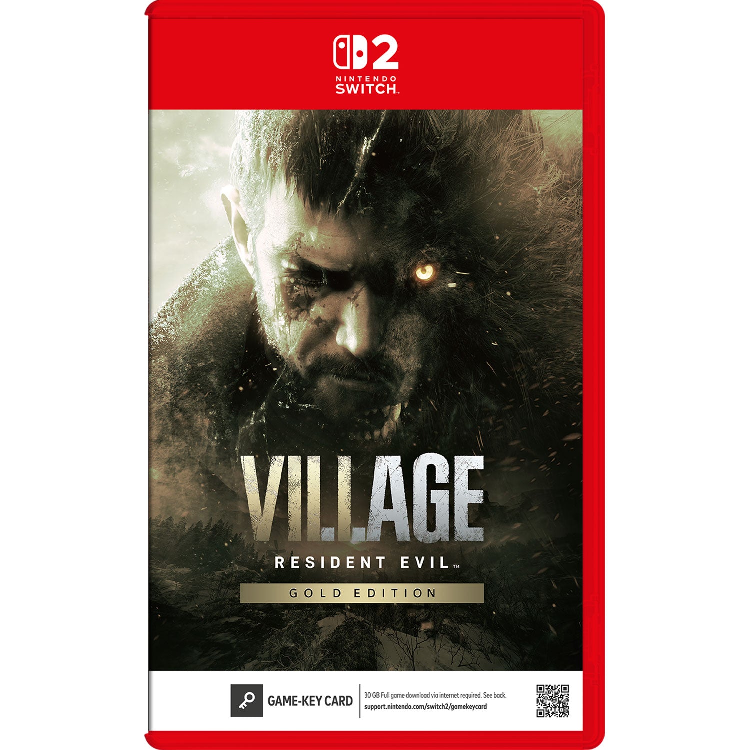 Nintendo Switch 2 Resident Evil Village Gold Edition