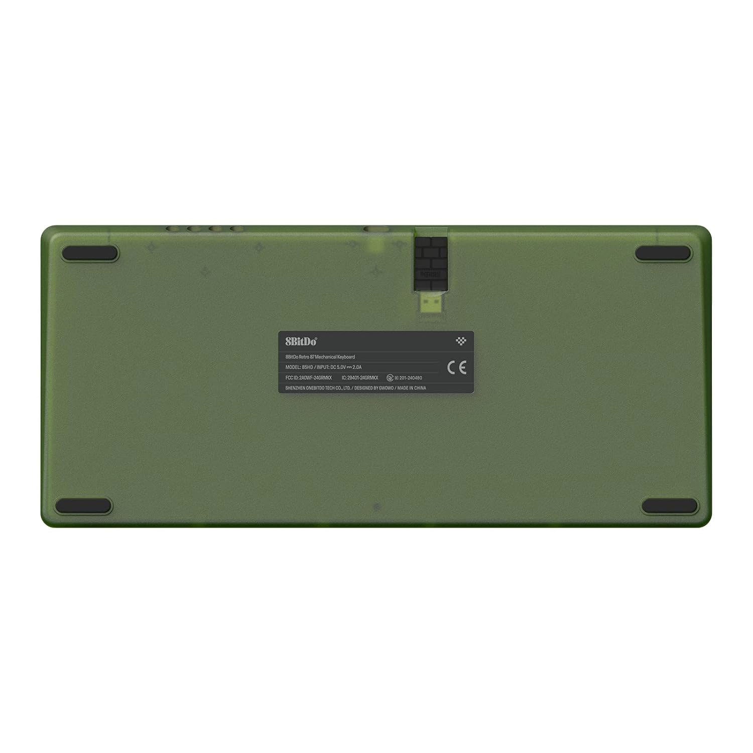 8BitDo Retro 87 Mechanical Keyboard - Xbox Edition