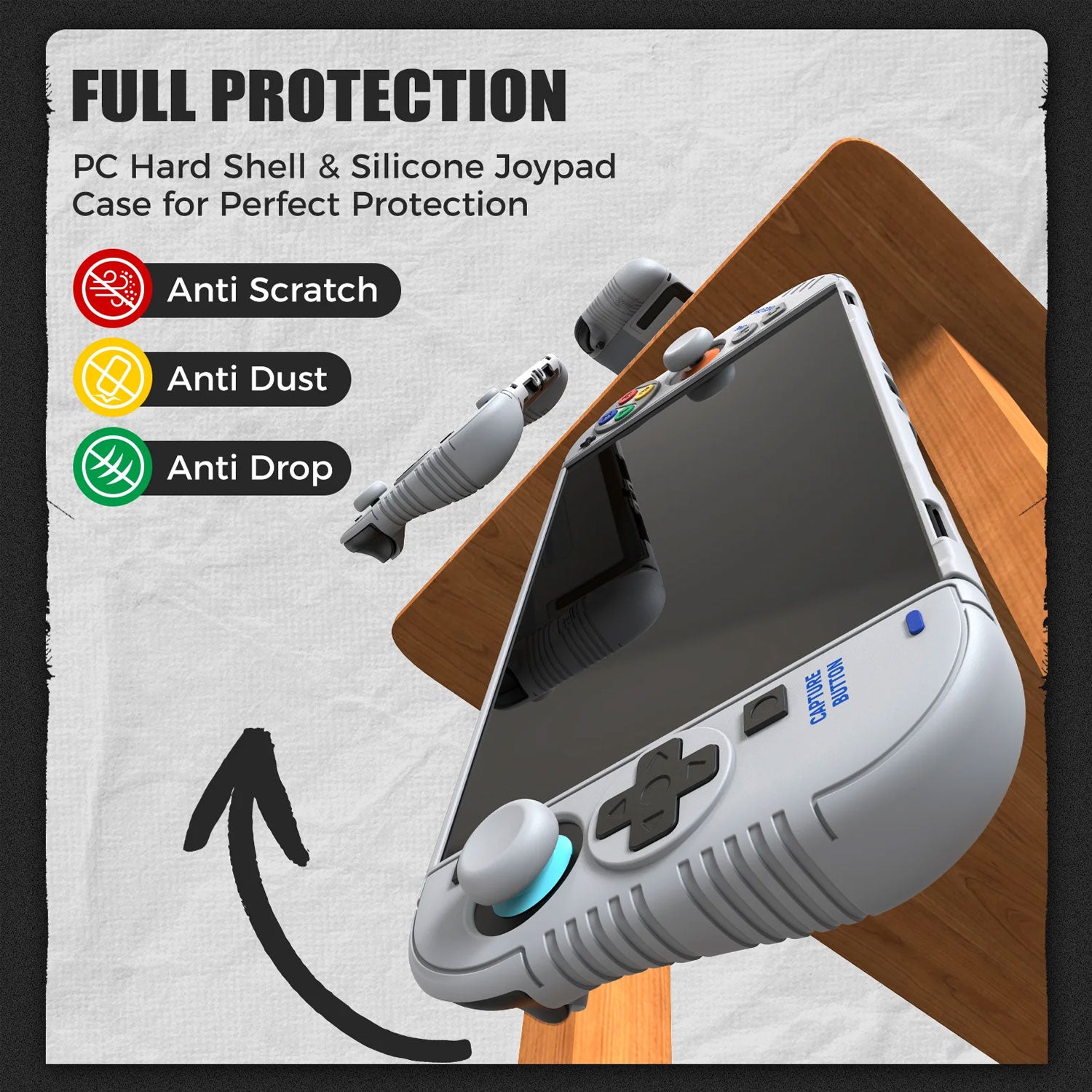 IINE Retro Protective Case for Nintendo Switch 2