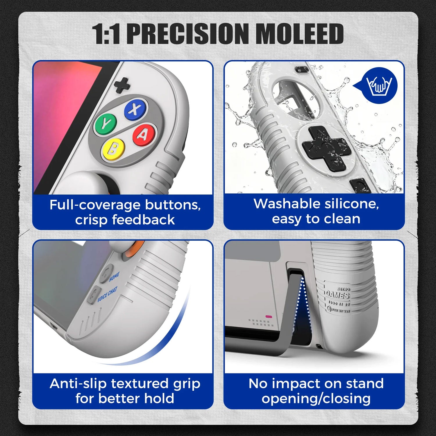 IINE Retro Protective Case for Nintendo Switch 2