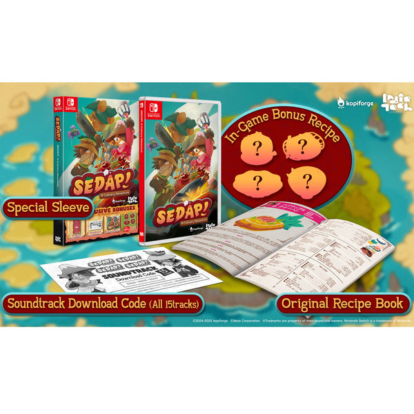 Jeu Switch SEDAP! A Culinary Adventure - Aventure Culinaire - Multi-langue - NEUF Scellé
