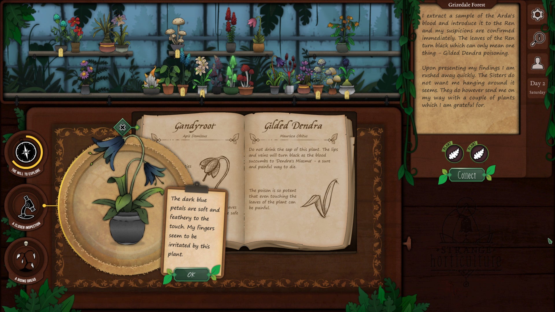 Nintendo Switch Strange Horticulture & Strange Antiquities