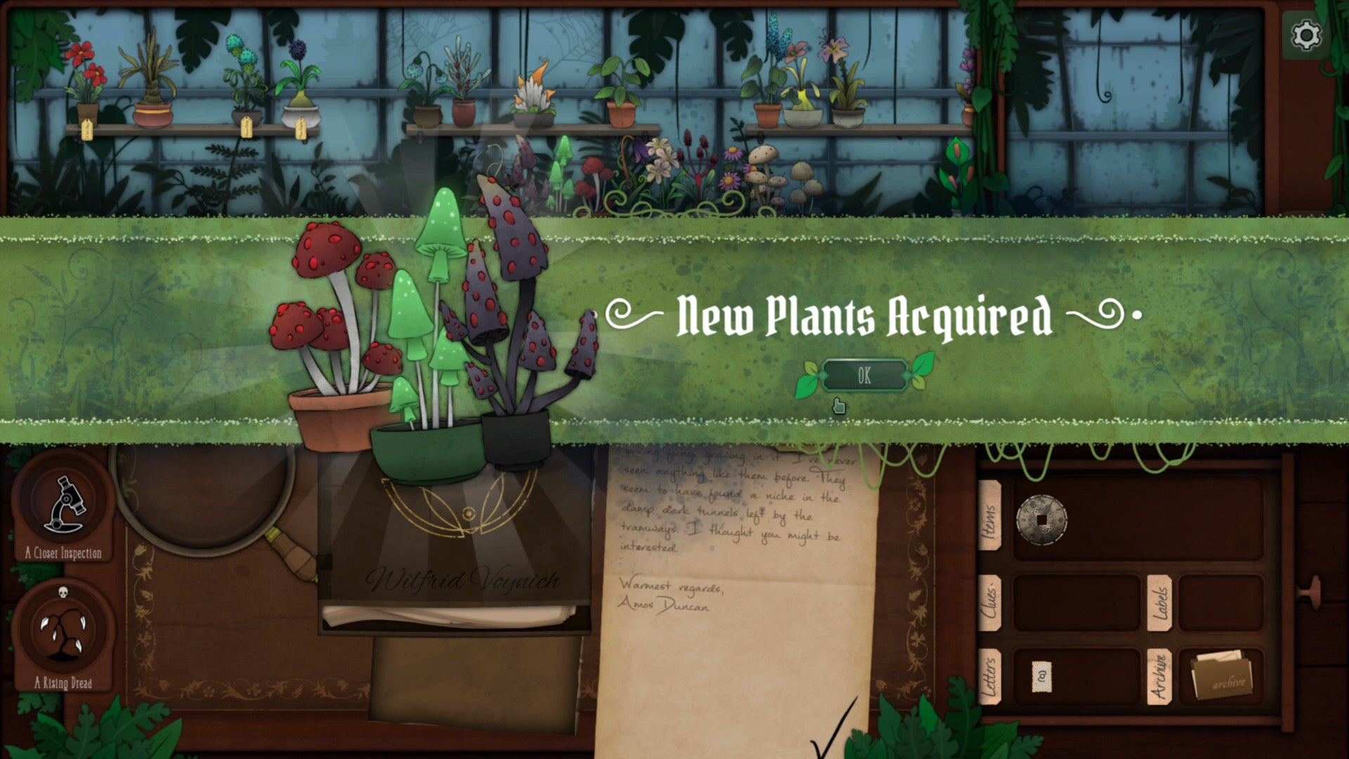 Nintendo Switch Strange Horticulture & Strange Antiquities