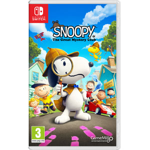 Nintendo Switch Snoopy The Great Mystery Club