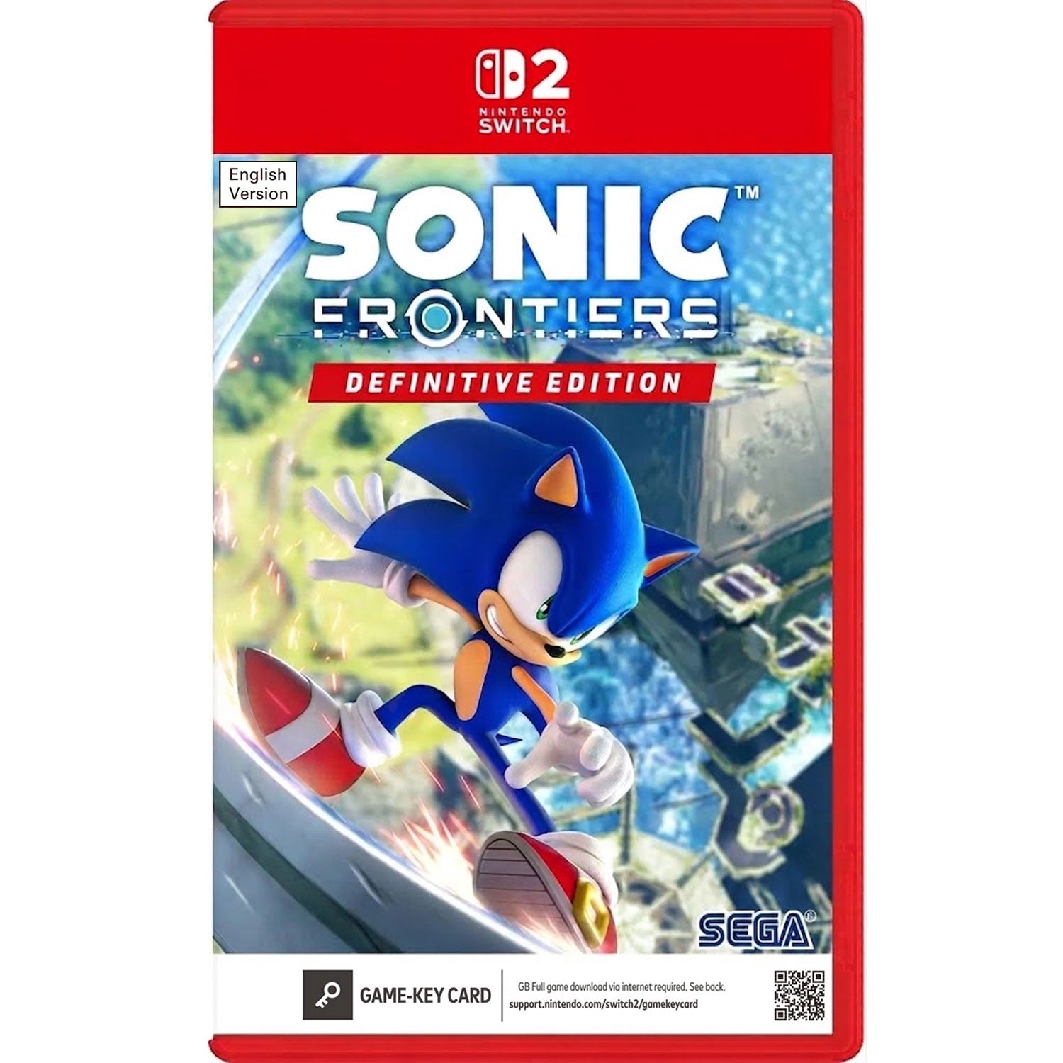 Nintendo Switch 2 Sonic Frontiers [Definitive Edition]