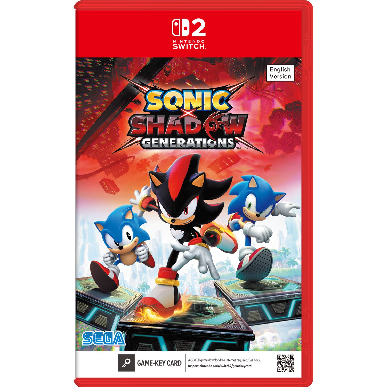 Nintendo Switch 2 Sonic X Shadow Generations