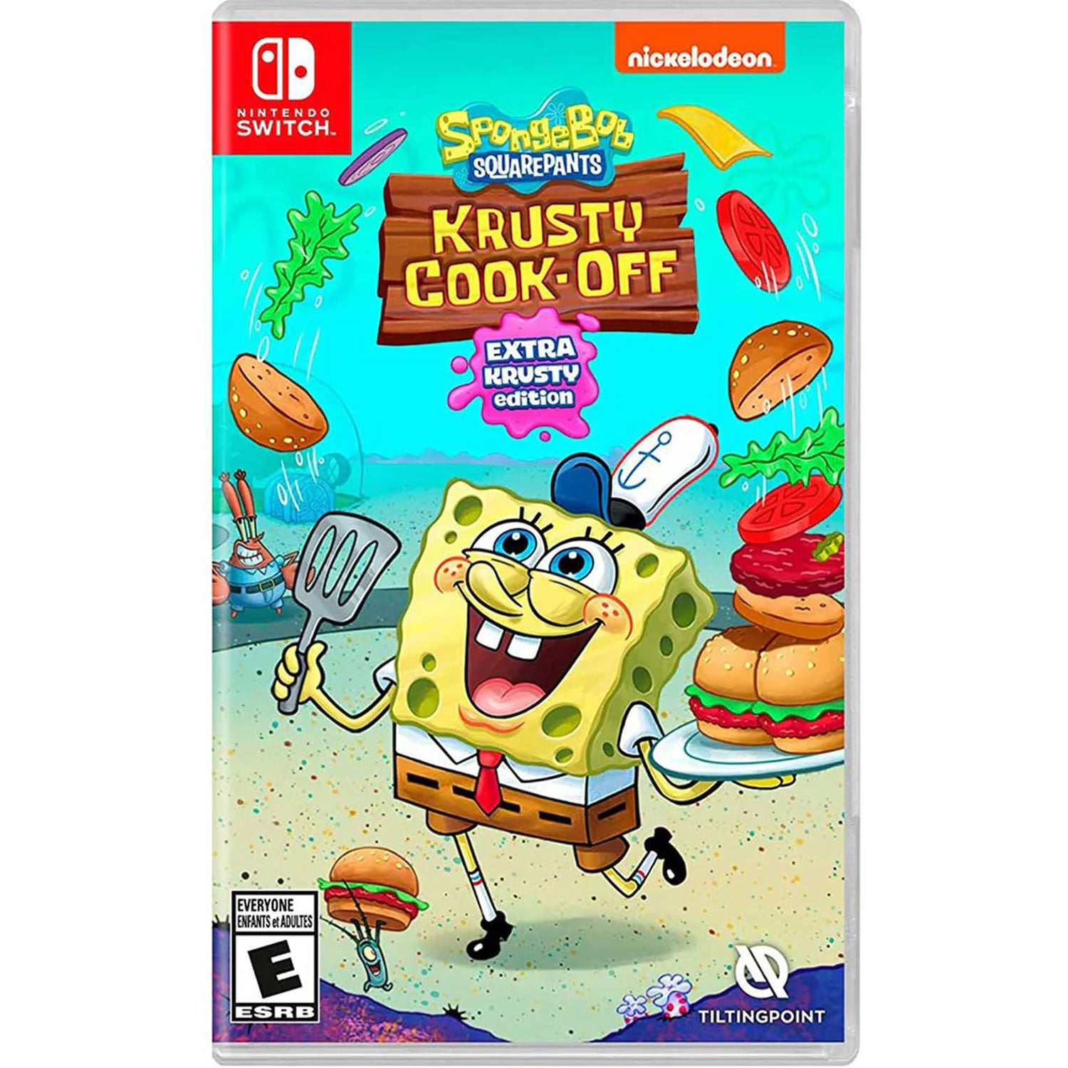 Nintendo Switch Spongebob Squarepants Krusty Cook-Off - Extra Krusty Edition