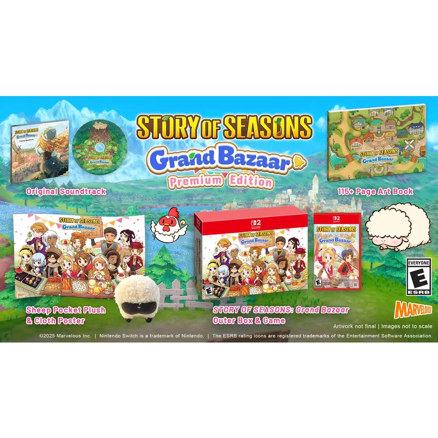 Nintendo Switch 2 Story of Seasons: Grand Bazaar [Premium Edition]