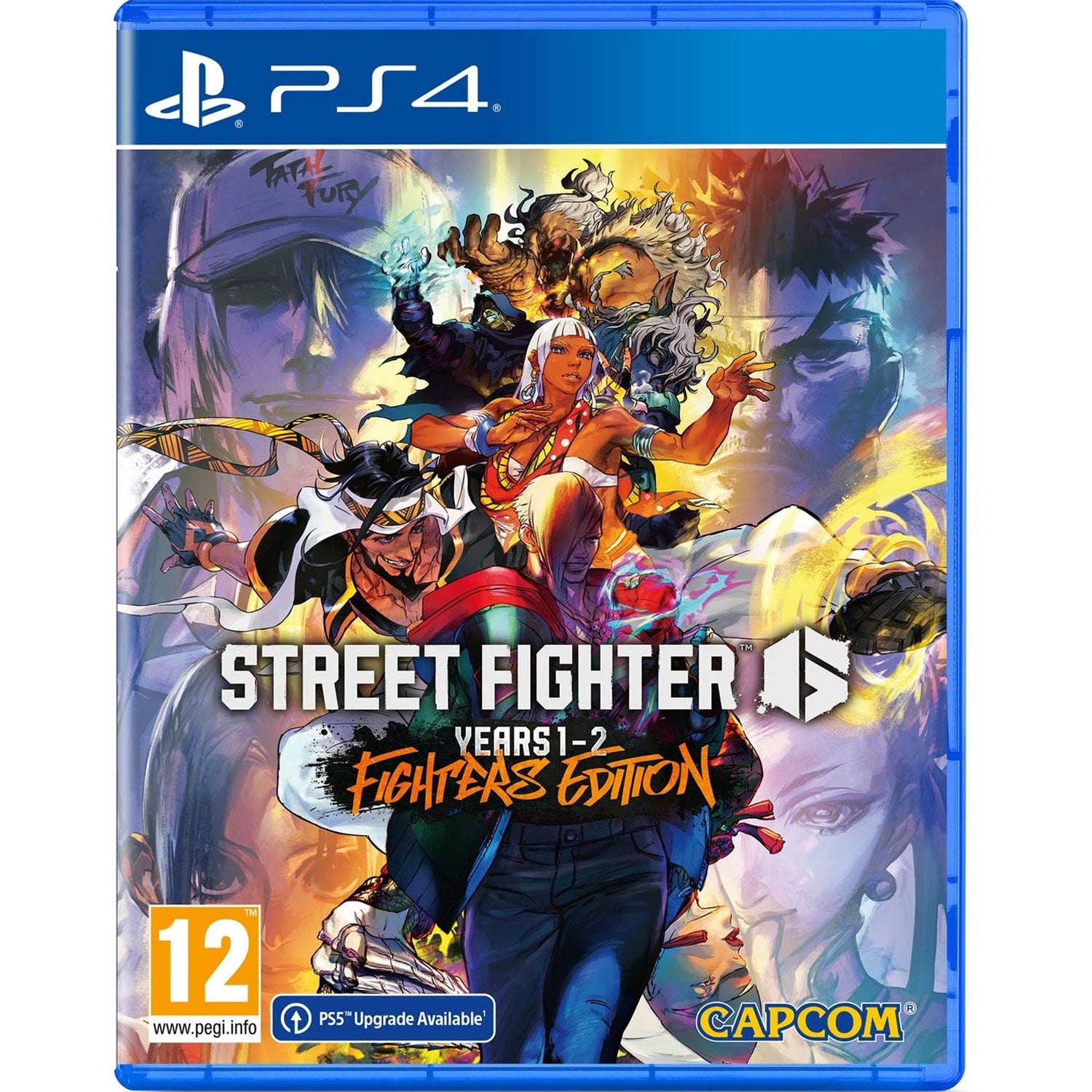 PS4 Street Fighter 6 Years 1-2 Fighters Edition
