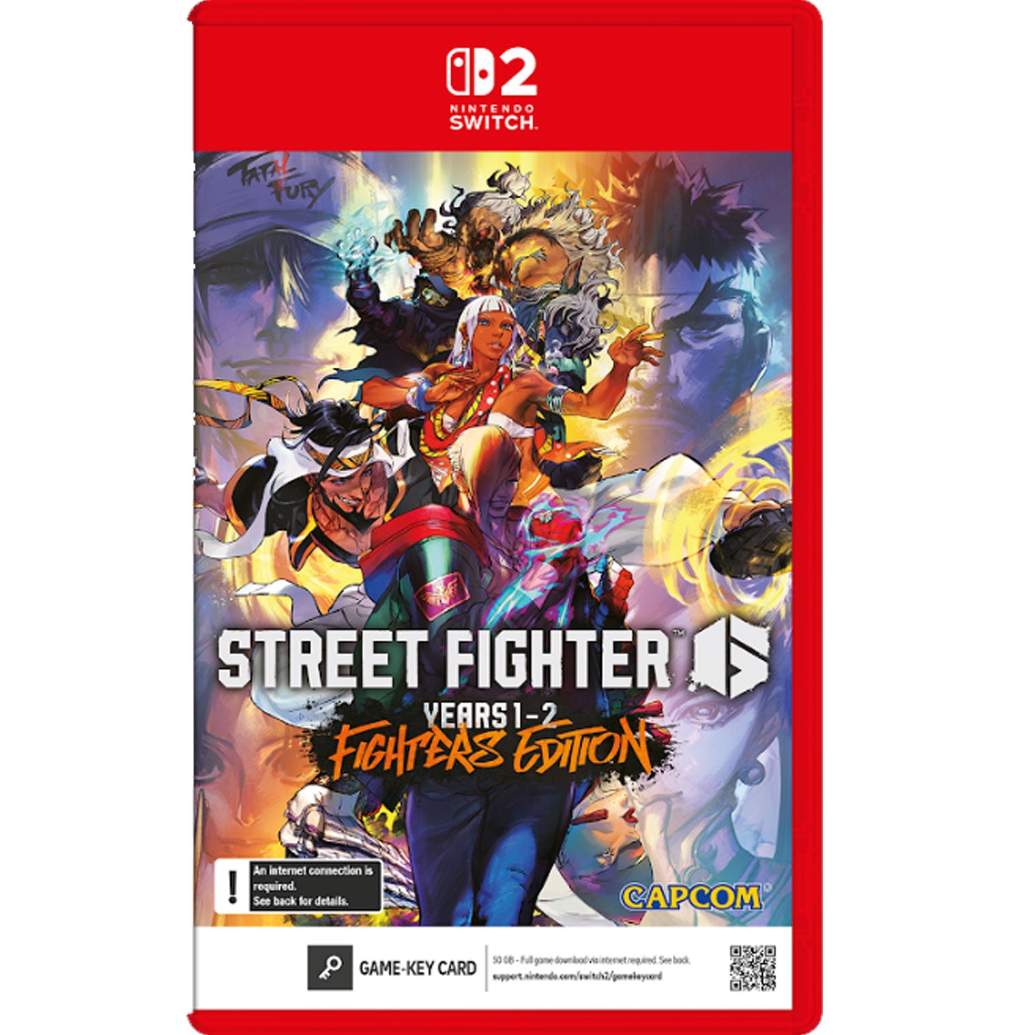 Nintendo Switch 2 Street Fighter 6 Years 1-2 Fighters Edition