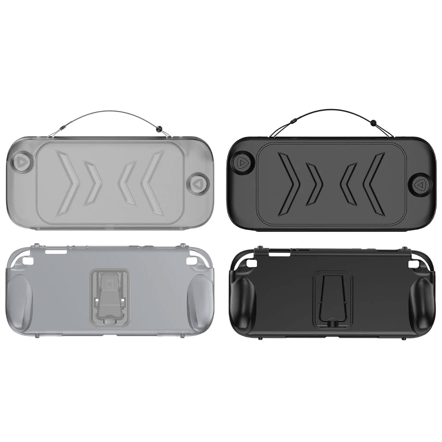 JYS TPU+ABS Protective Case Detachable Cover with Stand For Nintendo Switch 2