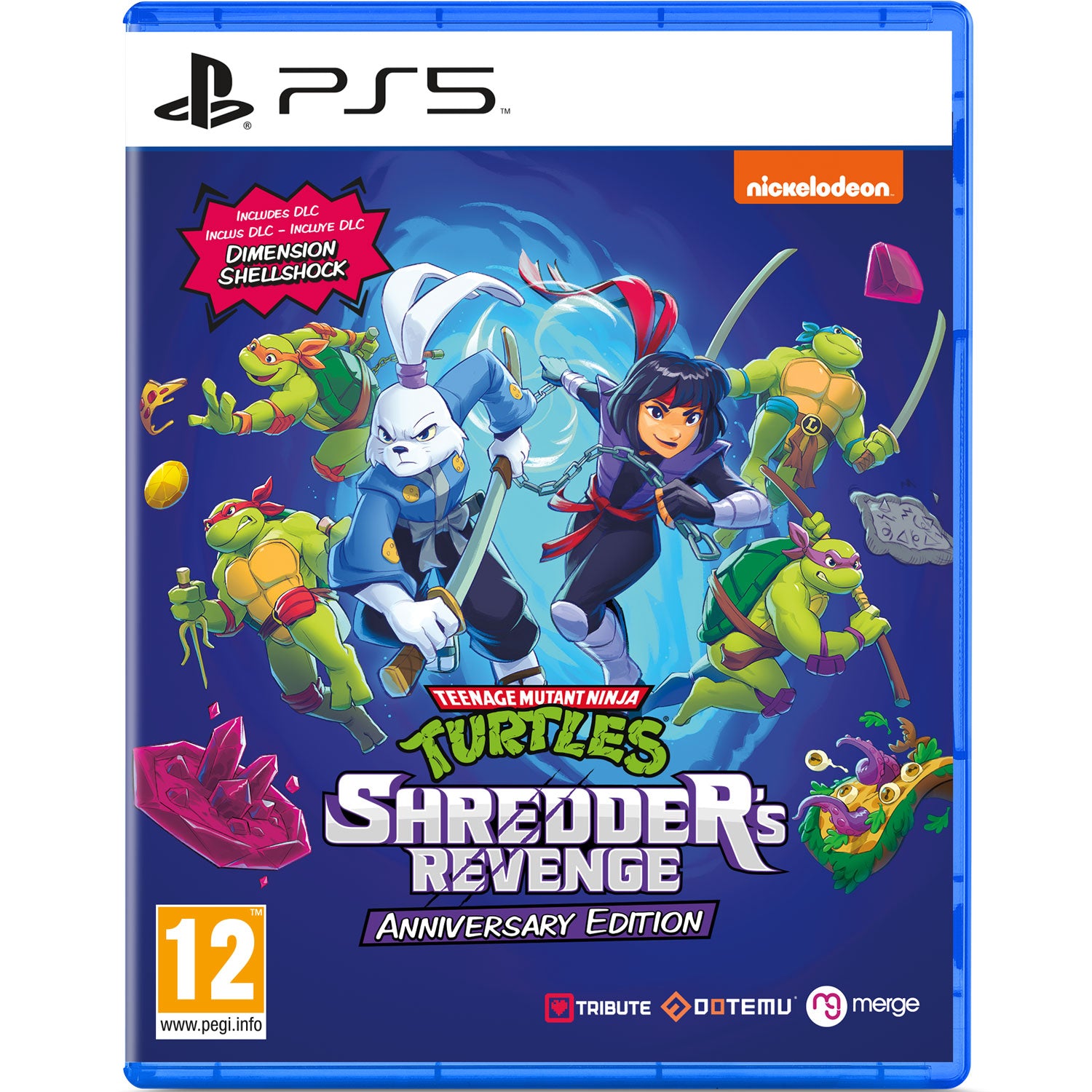 PS5 Teenage Mutant Ninja Turtle Shredder's Revenge Anniversary Edition