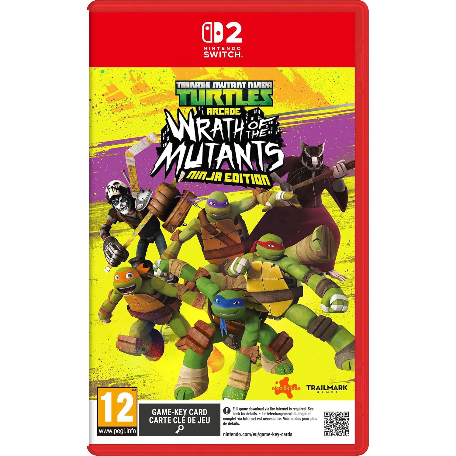 Nintendo Switch 2 Teenage Mutant Ninja Turtles: Wrath of the Mutants Ninja Edition
