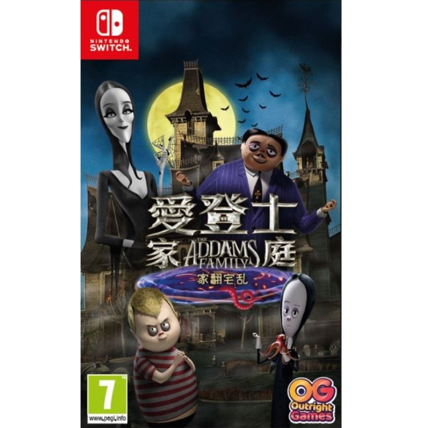 Nintendo Switch The Addams Family: Mansion Mayhem