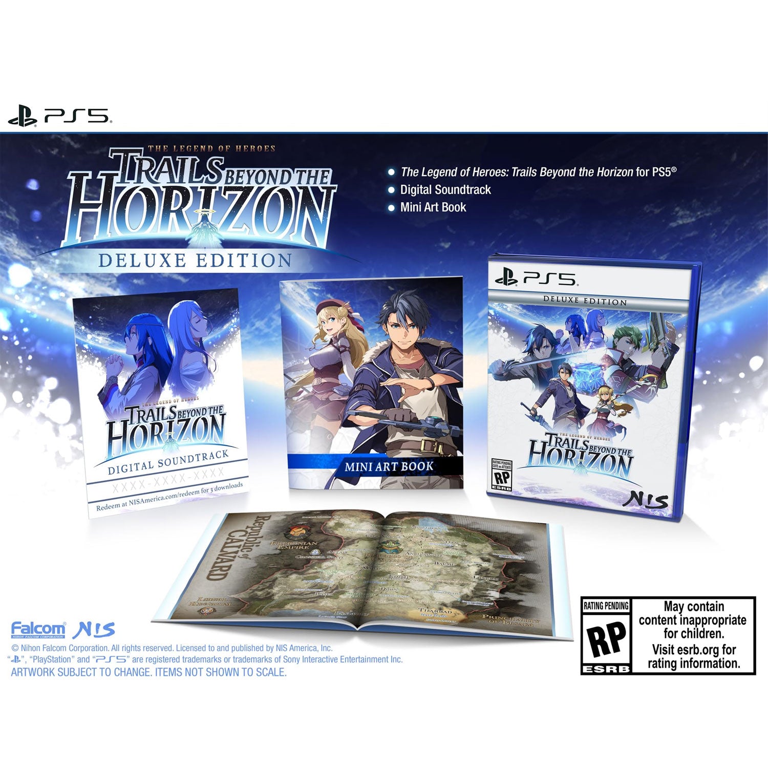 PS5 The Legend of Heroes: Trails Beyond the Horizon Deluxe Edition