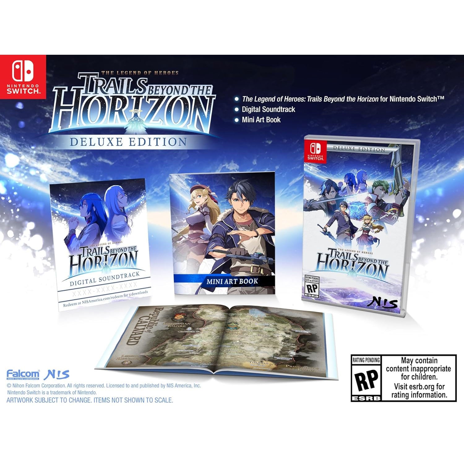Nintendo Switch 2 The Legend of Heroes: Trails Beyond the Horizon Deluxe Edition