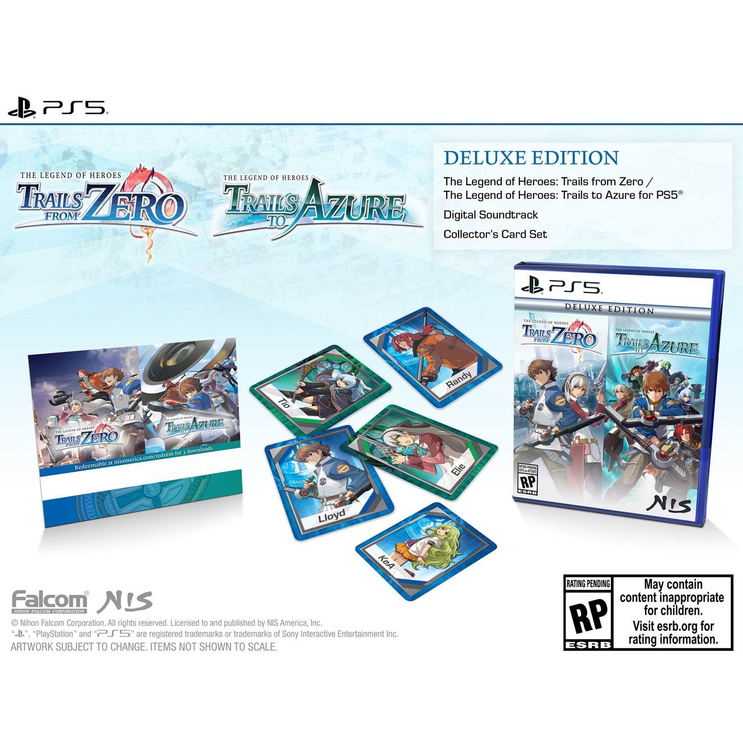 PS5 The Legend of Heroes: Trails from Zero / The Legend of Heroes: Trails to Azure [Deluxe Edition]