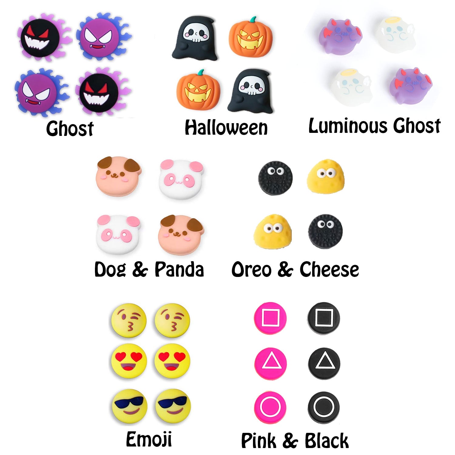 Akitomo Thumb Grips for Nintendo Switch Joy-Con