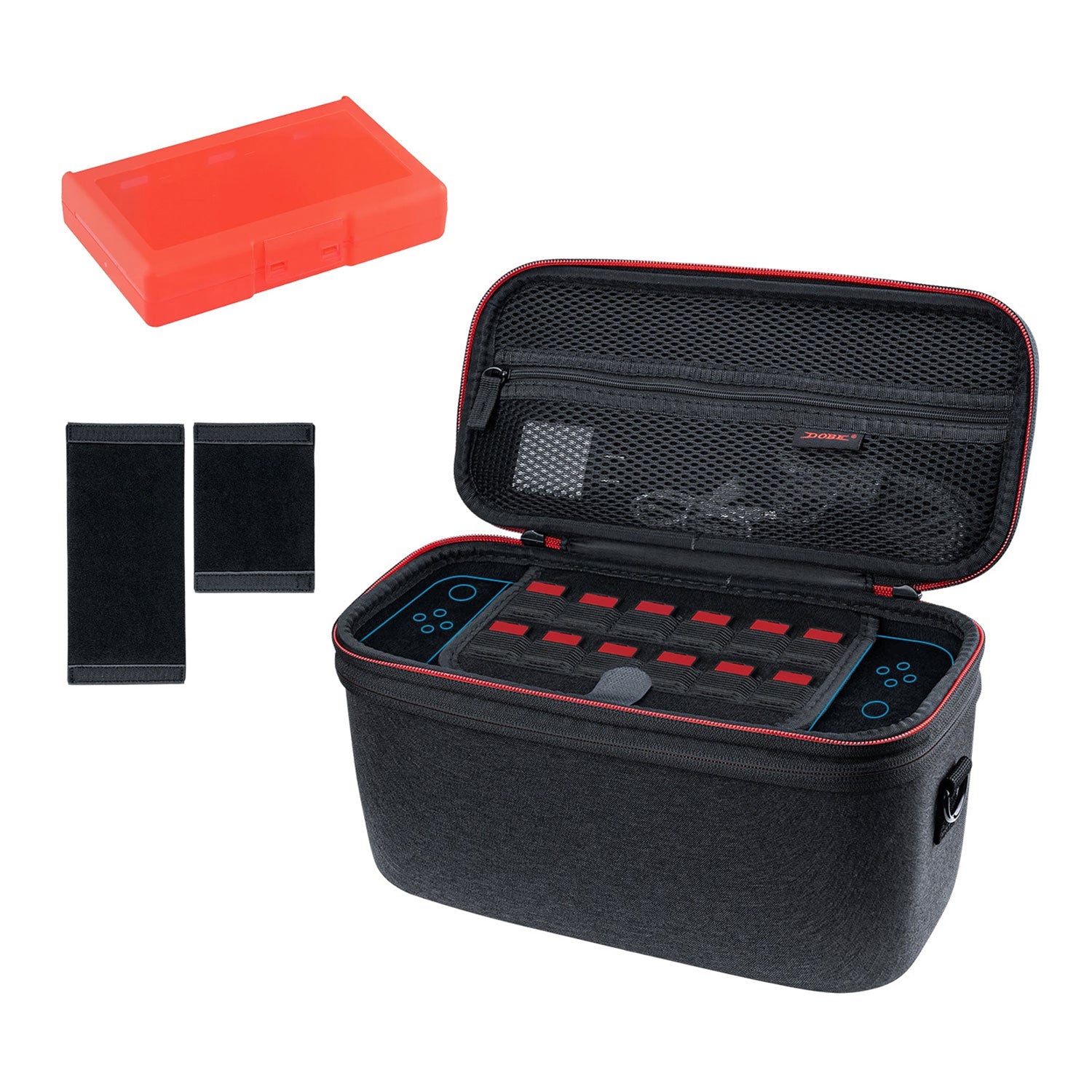DOBE Travel Storage Case Exrtra Large Black with Game Card Box for Nintendo Switch 2