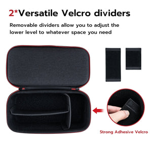 DOBE Travel Storage Case Exrtra Large Black with Game Card Box for Nintendo Switch 2