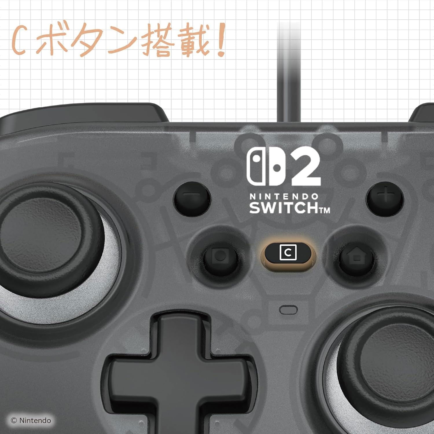 HORI Wired Horipad Turbo Mini for Nintendo Switch 2