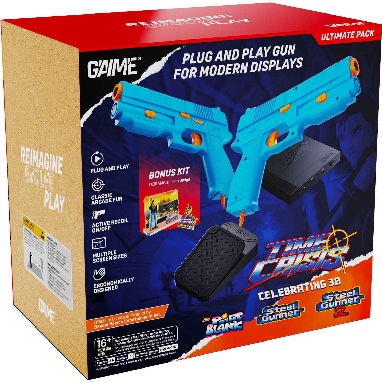Gaime X Time Crisis Light Gun Ultimate Pack [Eng Ver]