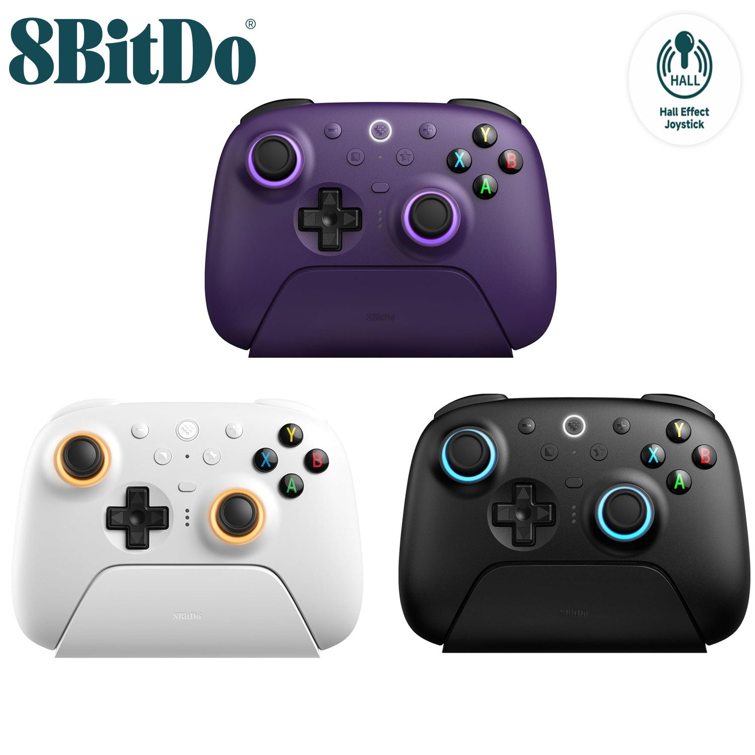 8BitDo Ultimate 2 Wireless Controller with Charging Dock for [Windows / Android]