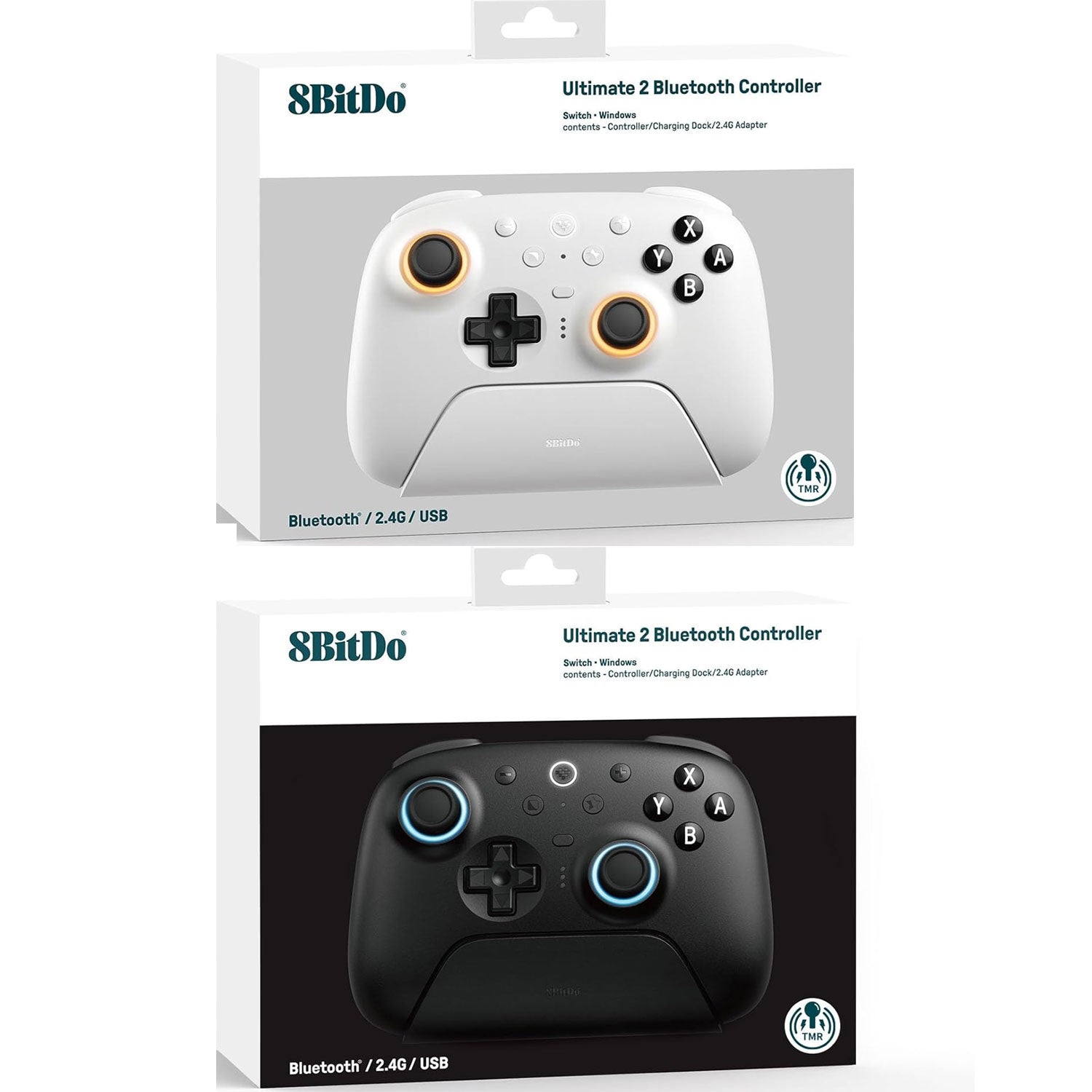 8BitDo Ultimate 2 Wireless Controller with Charging Dock for [Nintendo Switch / Nintendo Switch 2 / Windows]