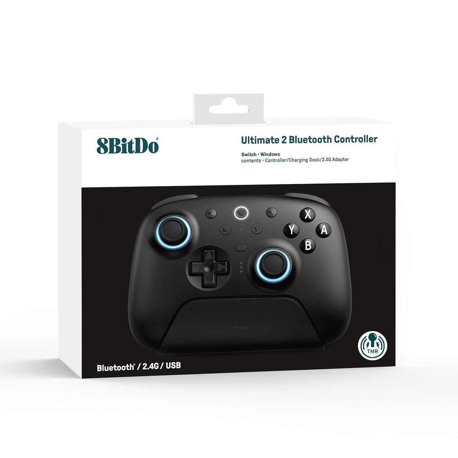8BitDo Ultimate 2 Wireless Controller with Charging Dock for [Nintendo Switch / Nintendo Switch 2 / Windows]