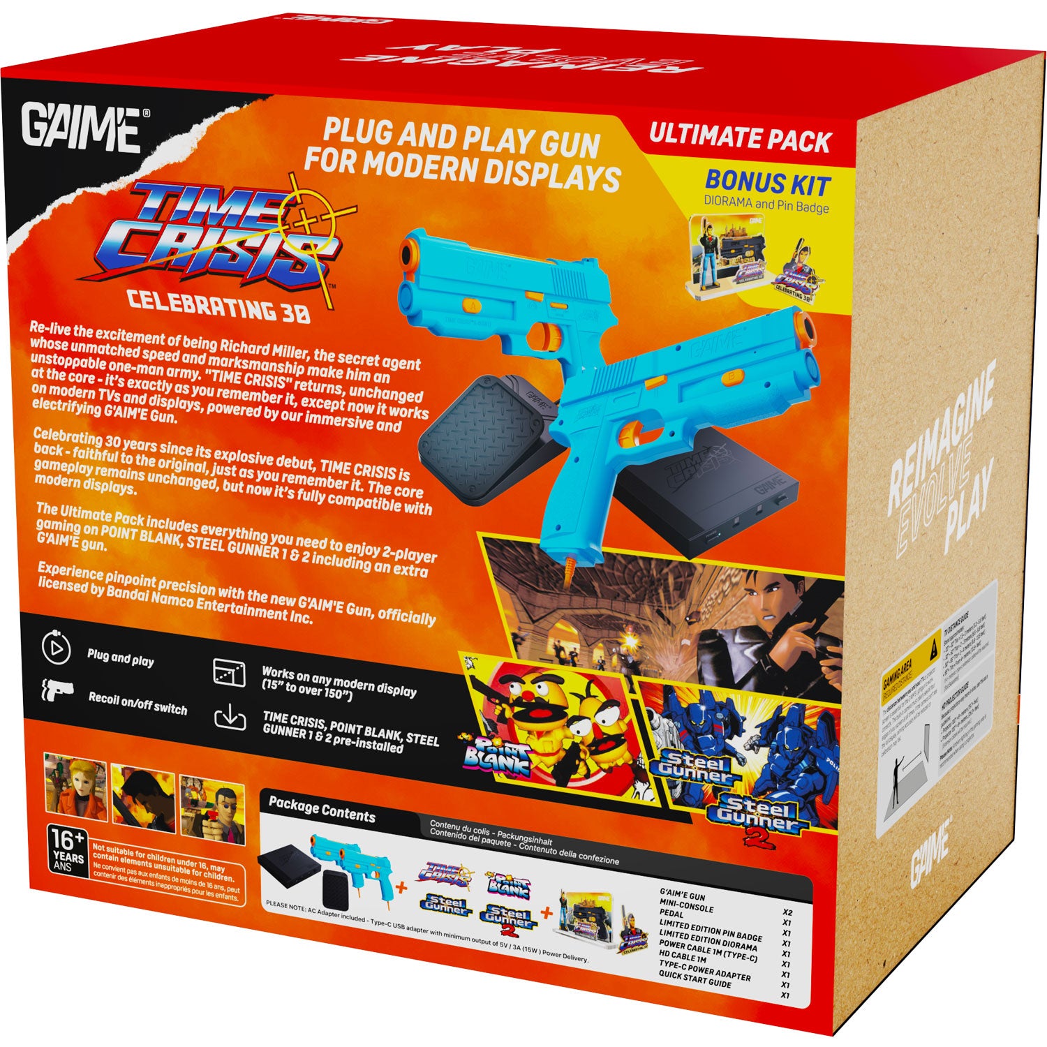 Gaime X Time Crisis Light Gun Ultimate Pack [Eng Ver]